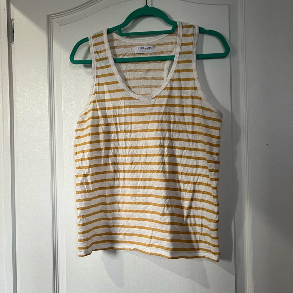 Everlane Striped Racerback Tank